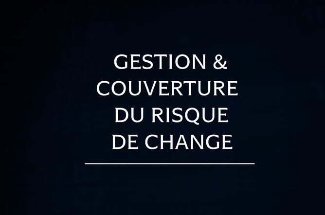 Gestion et couverture du risque de change hedging / fx